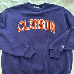 CHAMPION MENS CLEMSON SWEATSHIRT